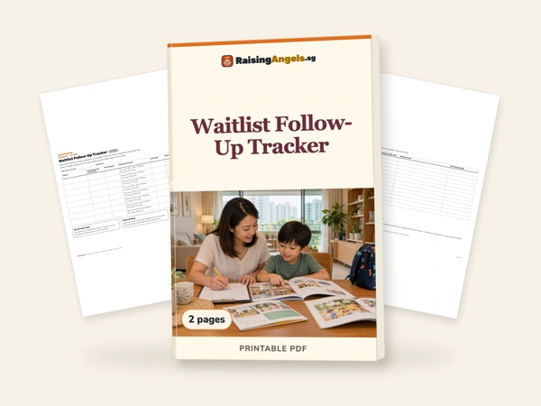 Waitlist Follow-Up Tracker: printable showing its first two real pages; 2 pages.
